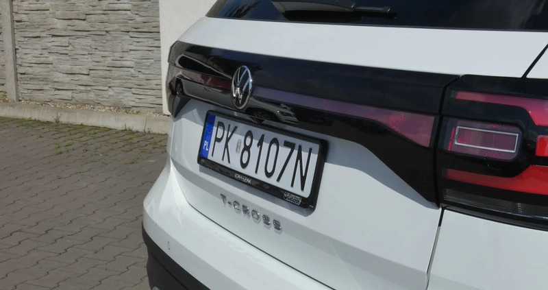 Volkswagen T-Cross cena 94900 przebieg: 16671, rok produkcji 2022 z Jutrosin małe 704